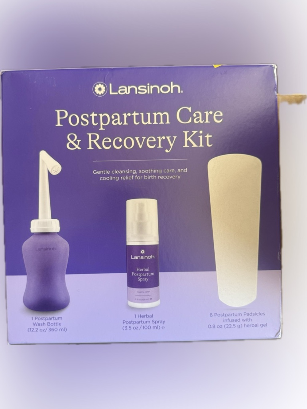Lansinoh Postpartum Care & Recovery Kit